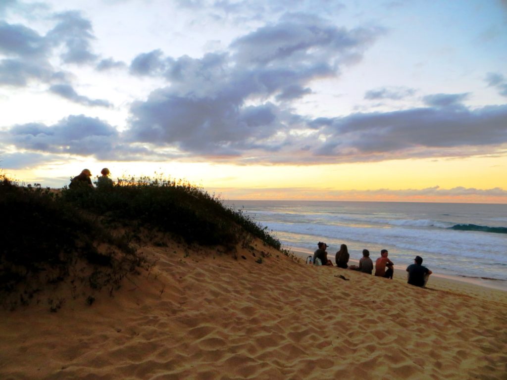 Sundown at Polihale