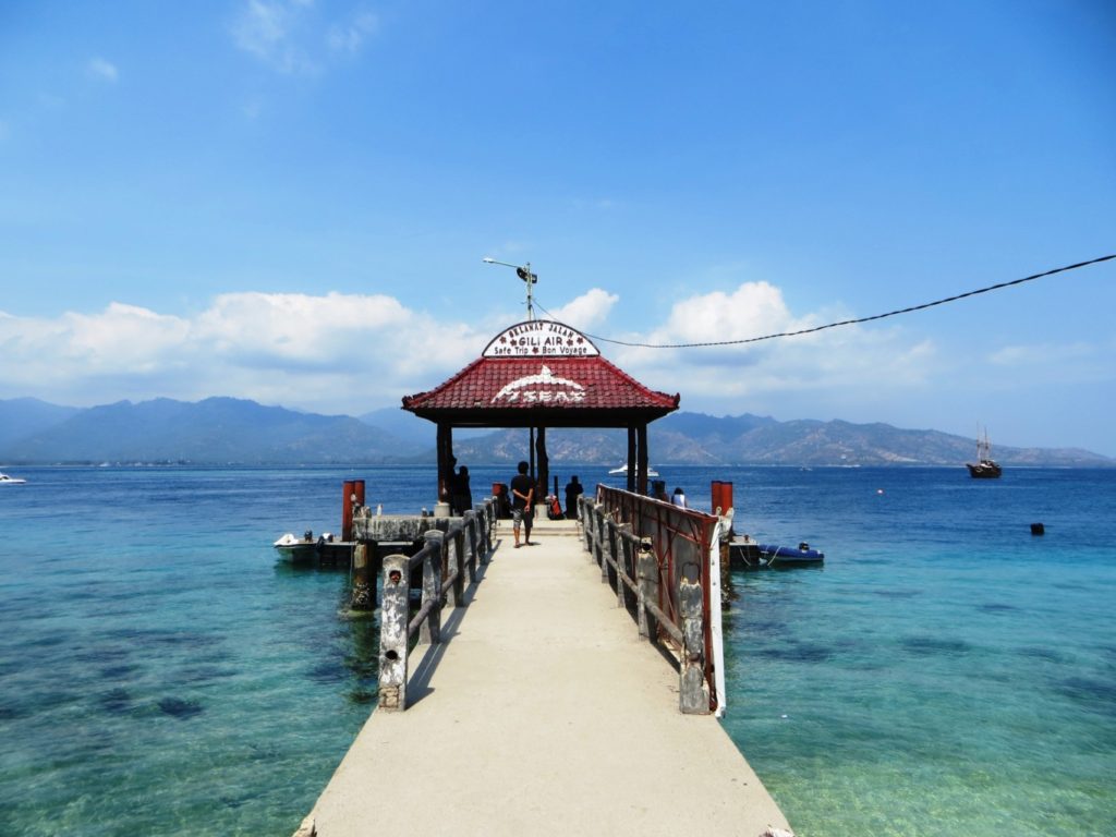 Gili Air pier