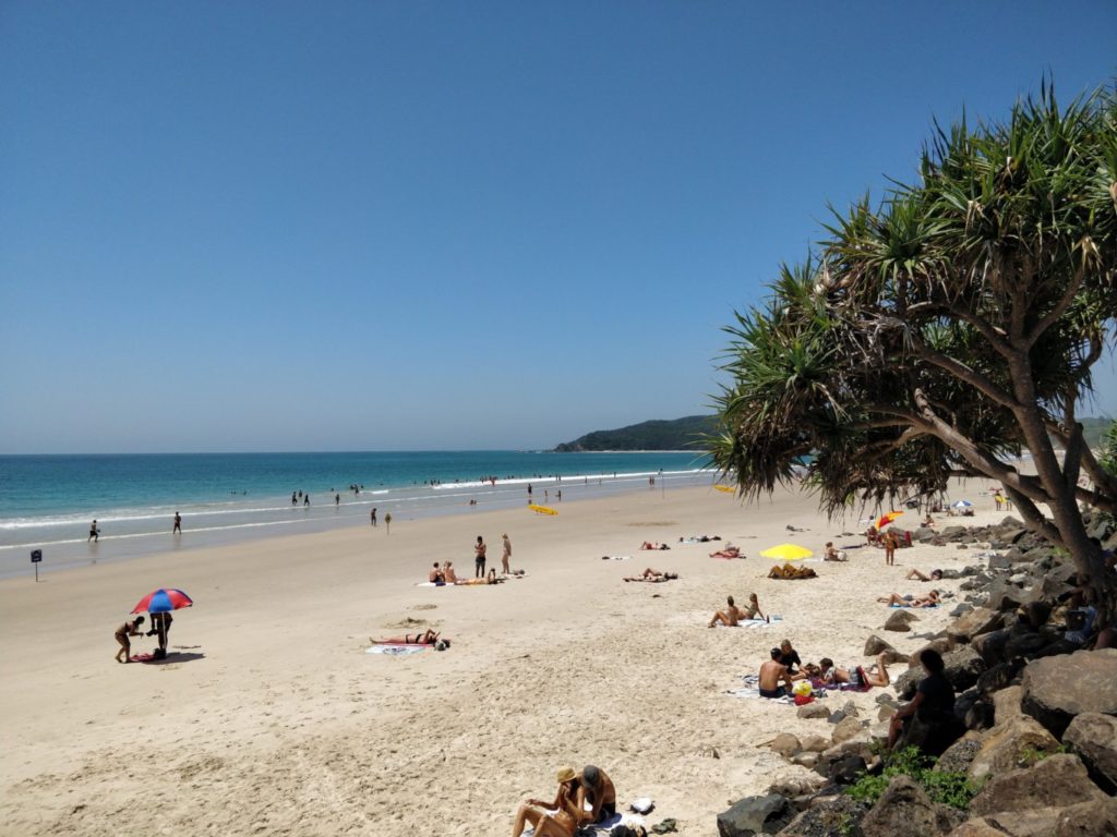 Byron beach